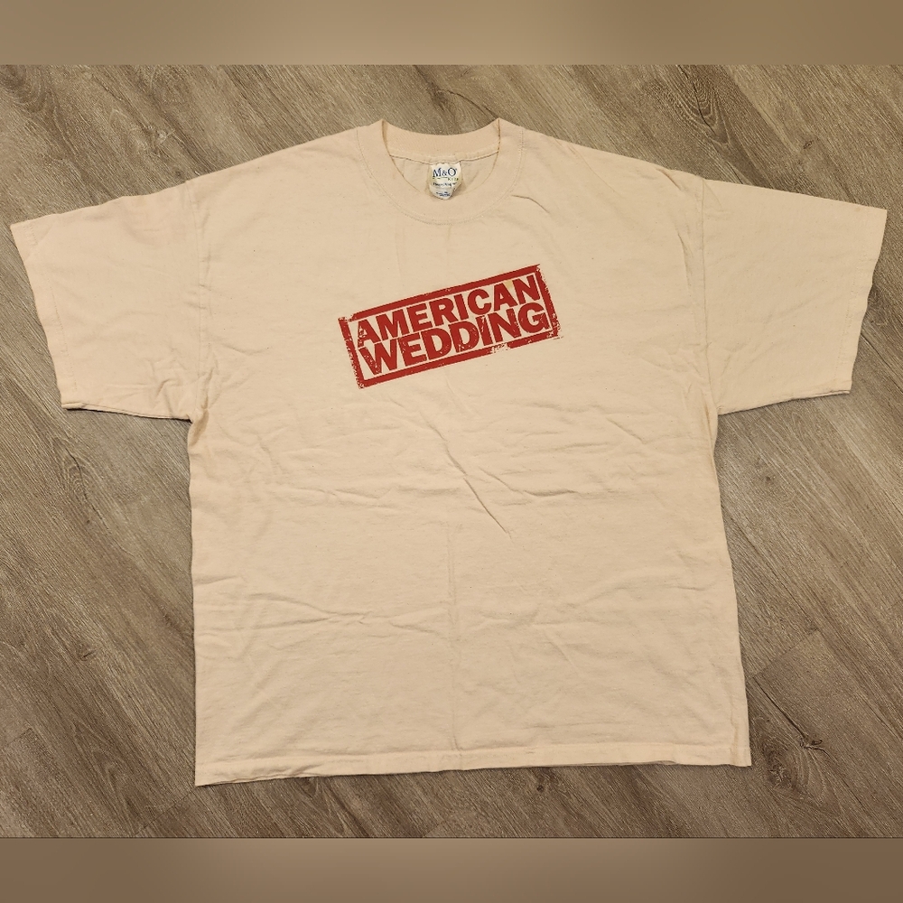 Vintage American Pie T Shirt American Wedding VTG 2003 Mens Size XL Y2K